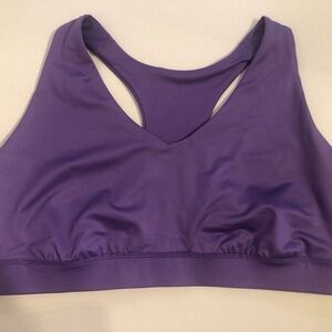 Tek Gear Vibrant Purple Sports Bra Sz 1X